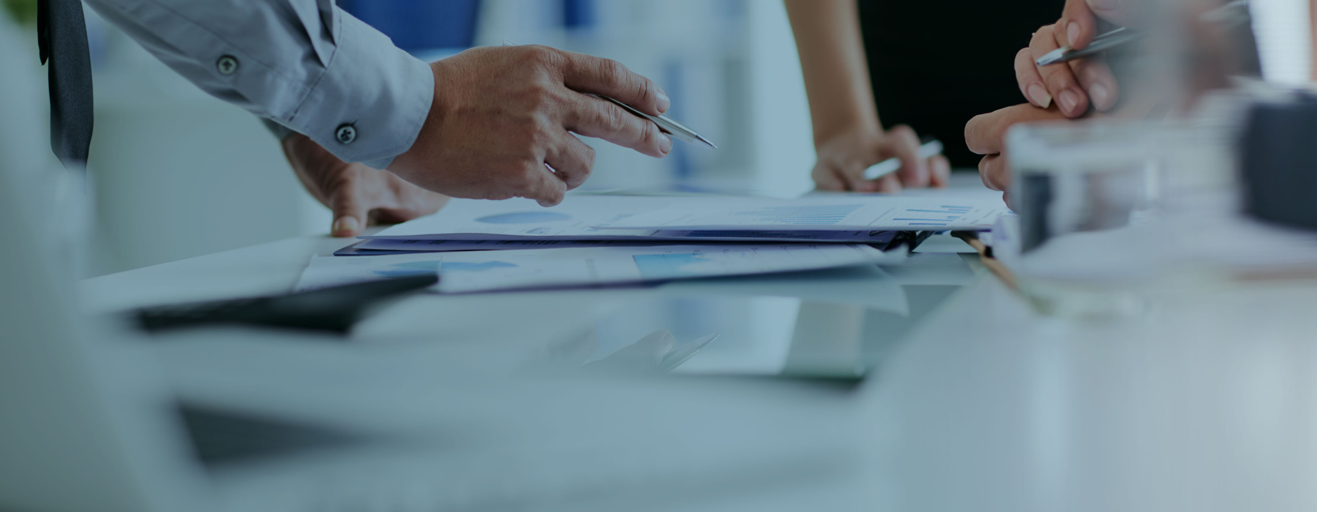 Regulatory affairs documents on a desk
